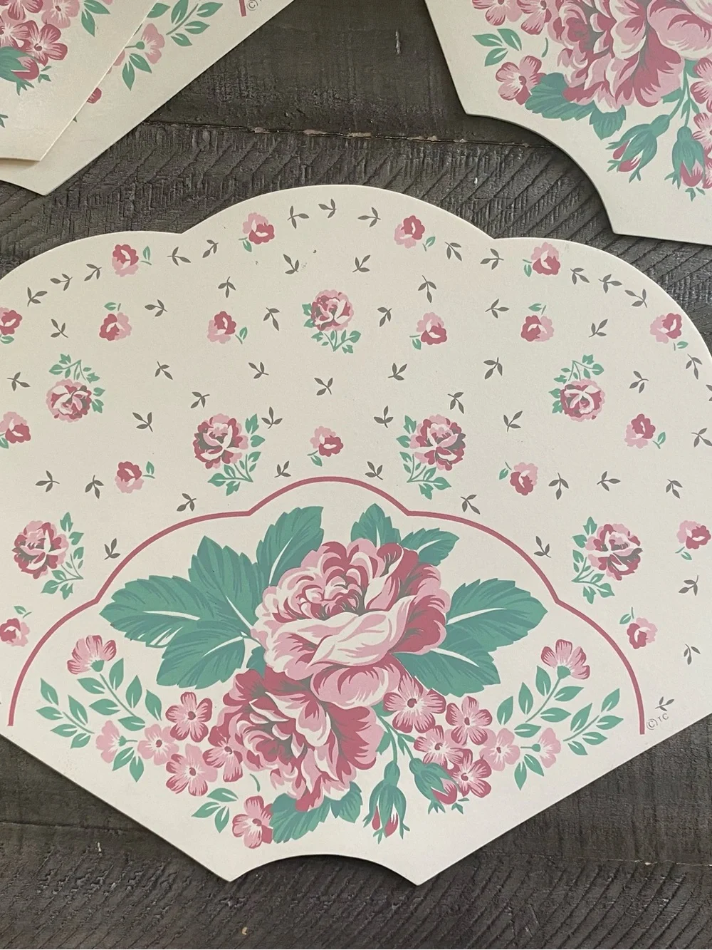 Vintage 80s floral
